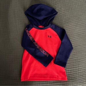 Under Armour Kids' Navy and Red Hoodie